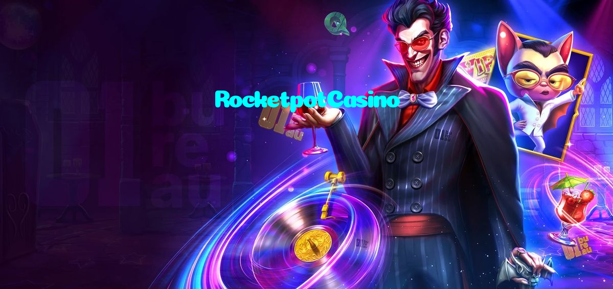 RocketpotCasino casino presented on mobile device in Pakistan with slots and live games